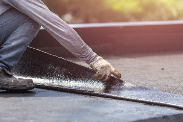 Professional Exterior Waterproofing technician working in Richmond, VA